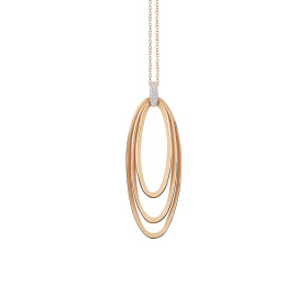 Annamaria Cammilli Dune Chic Pavé Anhänger mit Halskette GPE3675PAVJ