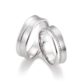 August Gerstner Trauring Exclusiv-Kollektion 4/28470/6,5-28470/6,5