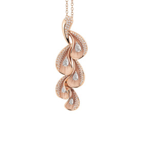 Annamaria Cammilli Moon Drops Anhänger mit Halskette GPE3488PT40