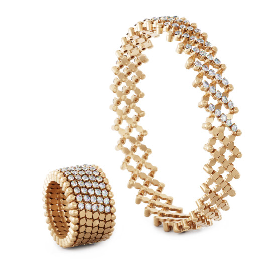 Serafino Consoli - Serafino Multi-Size Ring und Armreif