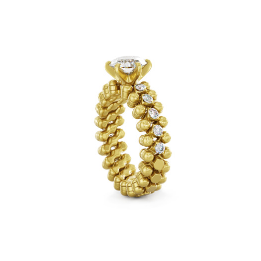 Serafino Consoli - Brevetto Solitaire Multi-Size Ring