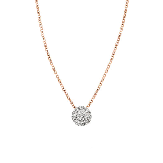 Bigli - Mini Waves Anhänger mit Kette
