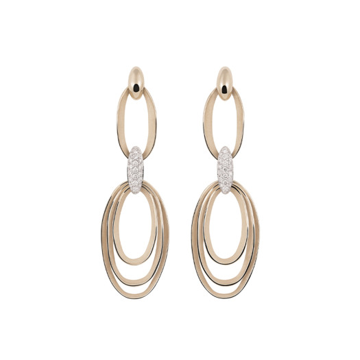 Cammilli - Dune Chic Pavé Ohrringe