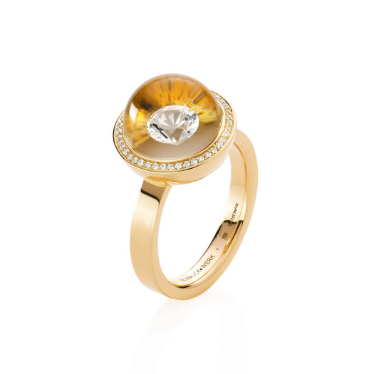 Schmuckwerk - Glasklar Ring